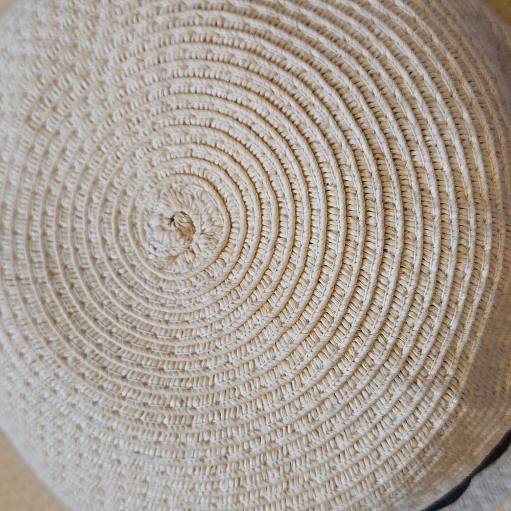 Mudpie Stylish Beige "Happily Ever After" Sun Hat - Picture 4 of 6
